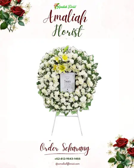 Krans Bunga Duka Suci Kaler
